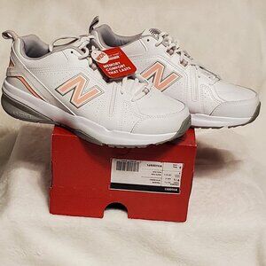 *SALE! NIB! -New balance 608 V5 women size 9.5W Training Shoe CLR: white /rose